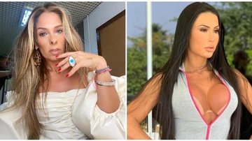 Adriane Galisteu e Gracyanne Barbosa - Reprodução/Instagram