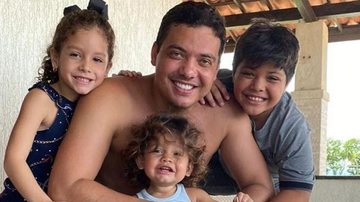 Wesley Safadão aproveita a tarde ao lado da família - Reprodução/Instagram