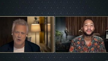 John Legend conversa com Bial e reflete sobre momento atual: ''Pessoas precisam de alegria'' - TV Globo