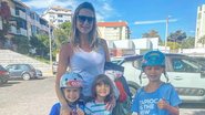 Luana Piovani encanta ao postar clique ao lado dos 3 filhos - Reprodução/Instagram