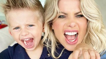 Karina Bacchi esbanja sorrisão com o filho e contagia fãs - Reprodução/Instagram