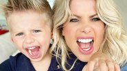 Karina Bacchi esbanja sorrisão com o filho e contagia fãs - Reprodução/Instagram