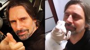 Em vídeo, Murilo Rosa surge fazendo teste de Covid-19 - Reprodução/Instagram