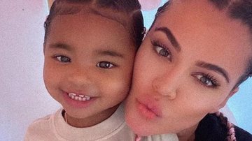 Khloe Kardashian e a filha, True Thompson posam com pijamas iguais - Reprodução/Instagram