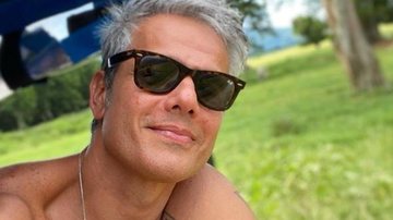 Otaviano Costa surge se divertindo em cachoeira paradisíaca - Reprodução/Instagram