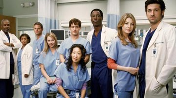 Elenco de 'Grey's Anatomy' durante a 1ª temporada da série - Foto/Divulgação