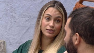 Sarah fala com Gilberto sobre Pocah - Reprodução/TV Globo