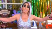 Em clima de Carnaval, Ana Maria Braga surge com o cabelo colorido e é comparada com Lady Gaga - Reprodução/TV Globo