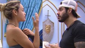 BBB21: Rodolffo conversa com Sarah e promete fidelidade - Reprodução/TV Globo