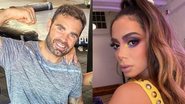 Chico Salgado posta foto antiga ao lado de Anitta - Reprodução/Instagram