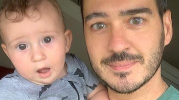 Marcos Veras se derrete pelo filho: ''Alegria diária'' - Reprodução/Instagram