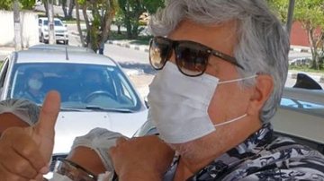 Aos 70 anos, Sidney Magal é vacinado contra a Covid-19: ''Viva o SUS'' - Reprodução/Instagram
