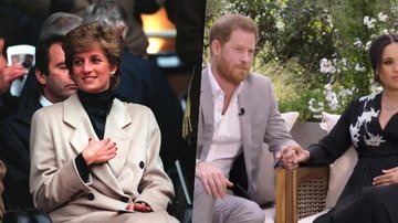 Meghan Markle e Harry preparam homenagem para a princesa Diana - Foto/Getty Images e Reprodução