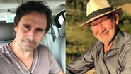 Pai de Murilo Rosa recebe 2ª dose da vacina e ator comemora - Reprodução/Instagram