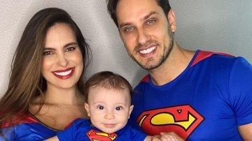 Kamilla Salgado celebra a Páscoa na companhia do marido, Elieser Ambrósio e do filho, Bento - Reprodução/Instagram