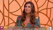 Fátima Bernardes critica justificativa de Rodolffo - Reprodução/Globo