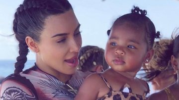 Kim Kardashian comemora o aniversário de 3 anos da sobrinha - Reprodução/Instagram