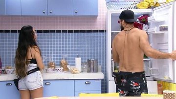Juliette faz piada com Arthur envolvendo Projota - Reprodução/TV Globo