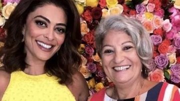 Juliana Paes parabeniza a mãe nas redes sociais - Reprodução/Instagram