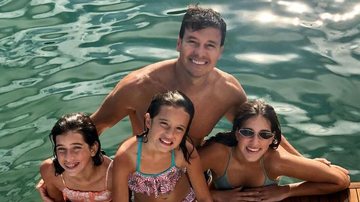 Rodrigo Faro encanta seguidores ao escrever uma declaração de amor para sua filha do meio, Maria - Reprodução/Instagram