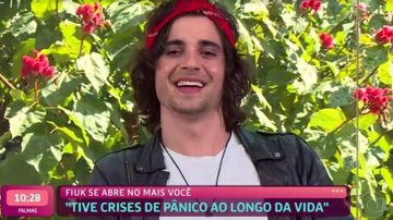 No 'Mais Você', Fiuk comenta trajetória no BBB21 - Reprodução/TV Globo