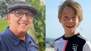 Galvão Bueno comemora aniversário do neto: ''Meu querido'' - Reprodução/Instagram