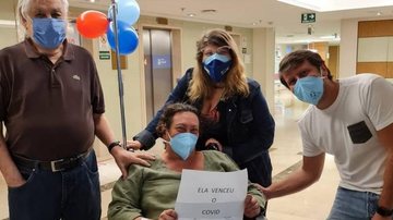 Bárbara Bruno recebe alta hospitalar após vencer a Covid-19 - Reprodução/Instagram
