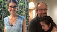 Ao celebrar o Dia do Abraço, Sandra Annenberg encanta a web com clique do marido e da filha - Reprodução/Instagram