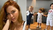Sarah Poncio encanta ao postar cliques de seus três filhos - Reprodução/Instagram