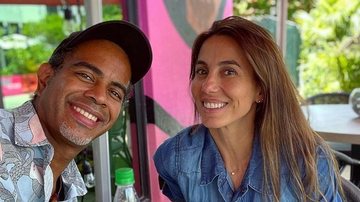Jair Oliveira encanta em novo clique com a esposa, Tania - Reprodução/Instagram
