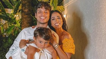 Bruno Guedes posta foto belíssima com a esposa e o filho - Reprodução/Instagram