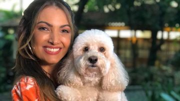 Patrícia Poeta surge agarradinha com seu cachorro, Marley - Reprodução/Instagram