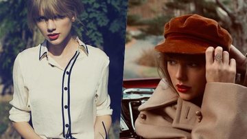 Taylor Swift anuncia e revela capa do álbum 'Red (Taylor's Version)' - Foto/Divulgação
