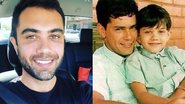 Thiago Costa resgata foto com o pai, Leandro: ''Ídolo'' - Reprodução/Instagram