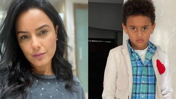 Luciele Di Camargo exibe o filho com look junino - Reprodução/Instagram