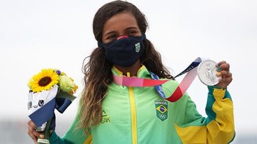 Rayssa Leal faz história e conquista prata na Olimpíada - Crédito: Patrick Smith/Getty Images