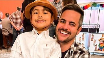 Kaká Diniz celebra sete anos do filho Henry - Reprodução/Instagram