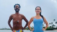 Ingrid Guimarães se diverte com Luís Miranda ao curtir um delicioso dia da praia na Bahia - Reprodução/Instagram