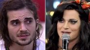 Fiuk interpretou a cantora Amy Winehouse no 'Show dos Famosos' - Divulgação/TV Globo