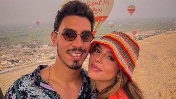 Giovanna Lancelloti pula de paraquedas com o namorado - Reprodução/Instagram