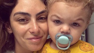 Mariana Uhlmann se declara para o filho mais novo, Vicente - Foto/Instagram