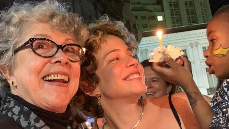 Atriz Leandra Leal homenageia a mãe, Ângela Leal, em seu aniversário de 75 anos - Reprodução/Instagram