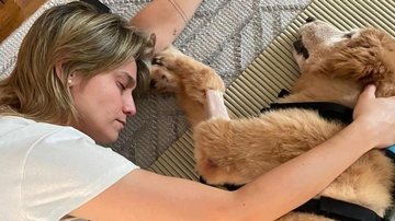 Fernanda Gentil relata problema de saúde de sua cachorro - Reprodução/Instagram