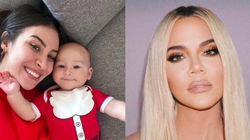 Bianca mostra que Cris foi chamado de 'fofo' por Khloé Kardashian - Reprodução/Instagram