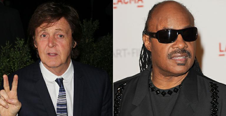 Lendário músico dos Beatles Paul McCartney elogia Stevie Wonder, com quem gravou a canção 'Only Our Hearts' para seu próximo álbum de covers, 'Kisses On The Bottom'