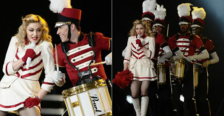 No primeiro show paulista da turnê, na quarta-feira, 4, Madonna desapontou por deixar de cantar 'Like a Virgin' e 'Love Spent', que fazem parte do set list padrão do show; saiba como foi a apresentação