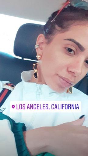 Em Los Angeles, Anitta surge de cara lavada e impressiona com beleza natural 