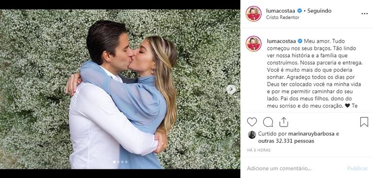 Luma Costa posta fotos da família e encanta os seguidores