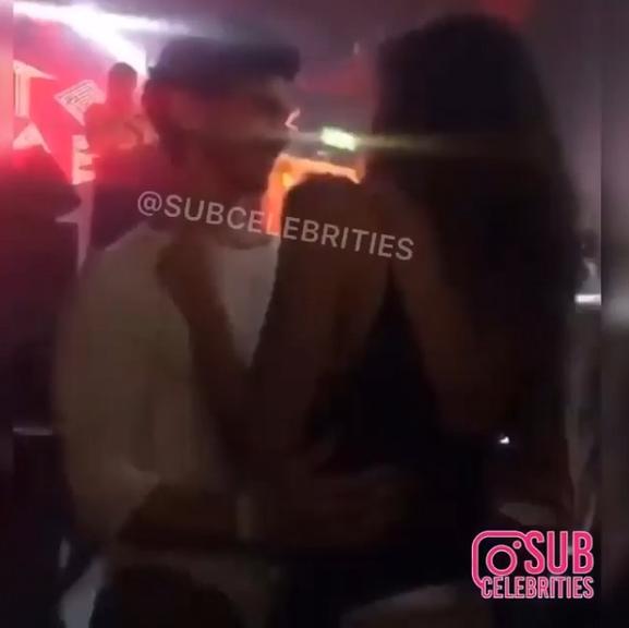 Débora Nascimento é flagrada aos beijos com o novo namorado