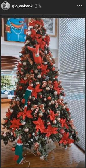 Árvore de Natal de Giovanna Ewbank